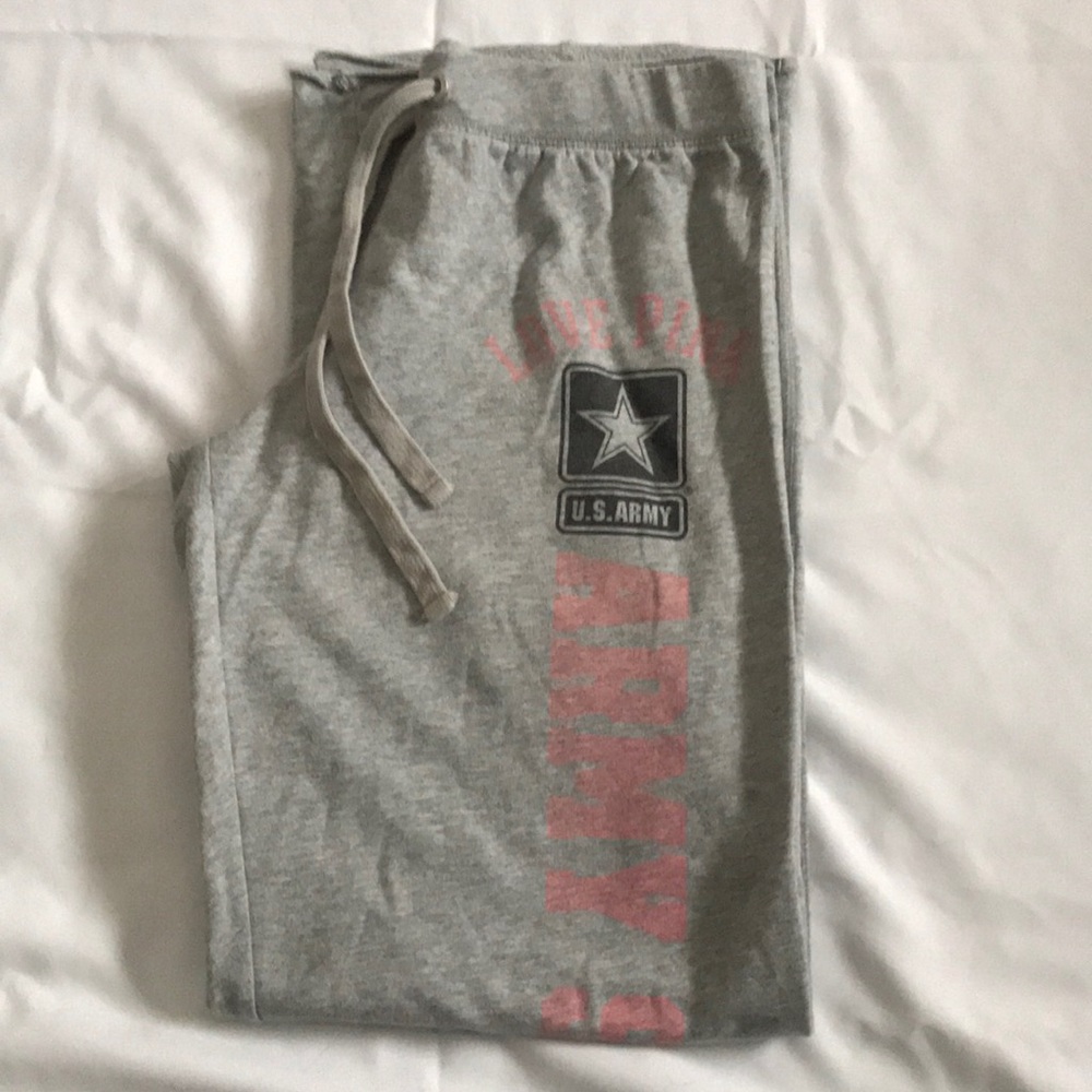 Pink/Victoria Secret Army Strong Sweatpants